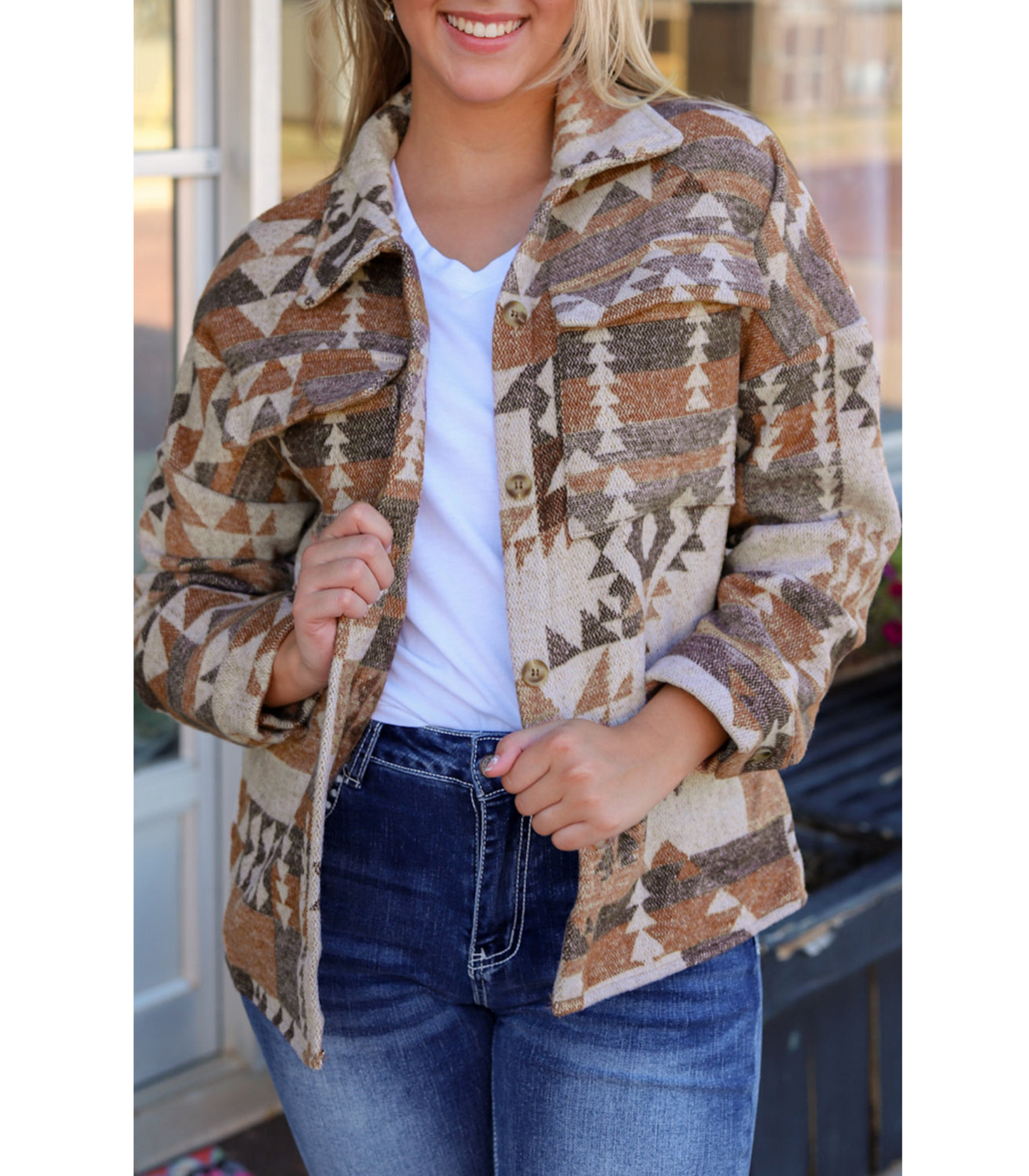 Jazlyn - jacket with belt