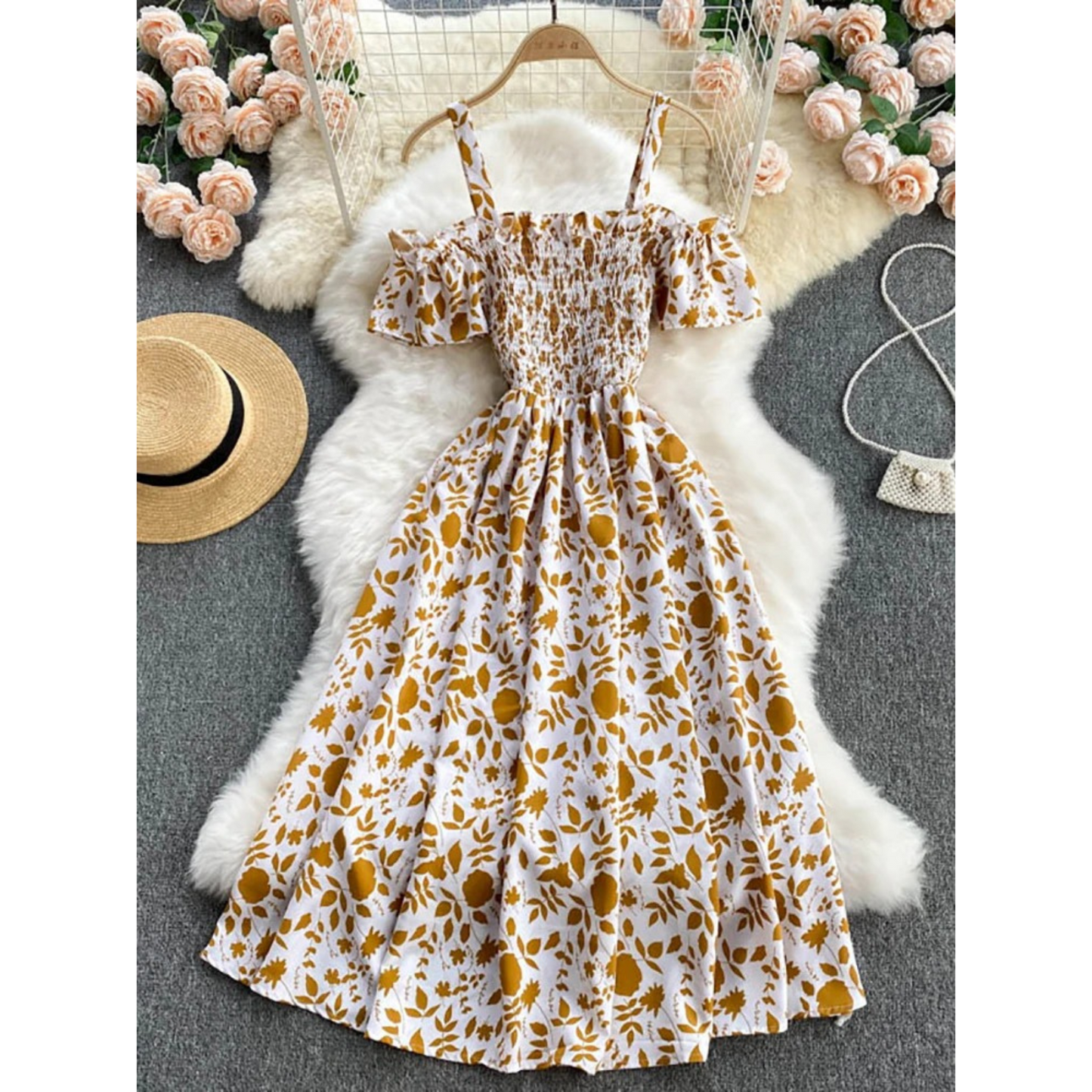 Rosaley - Zomerjurk met print