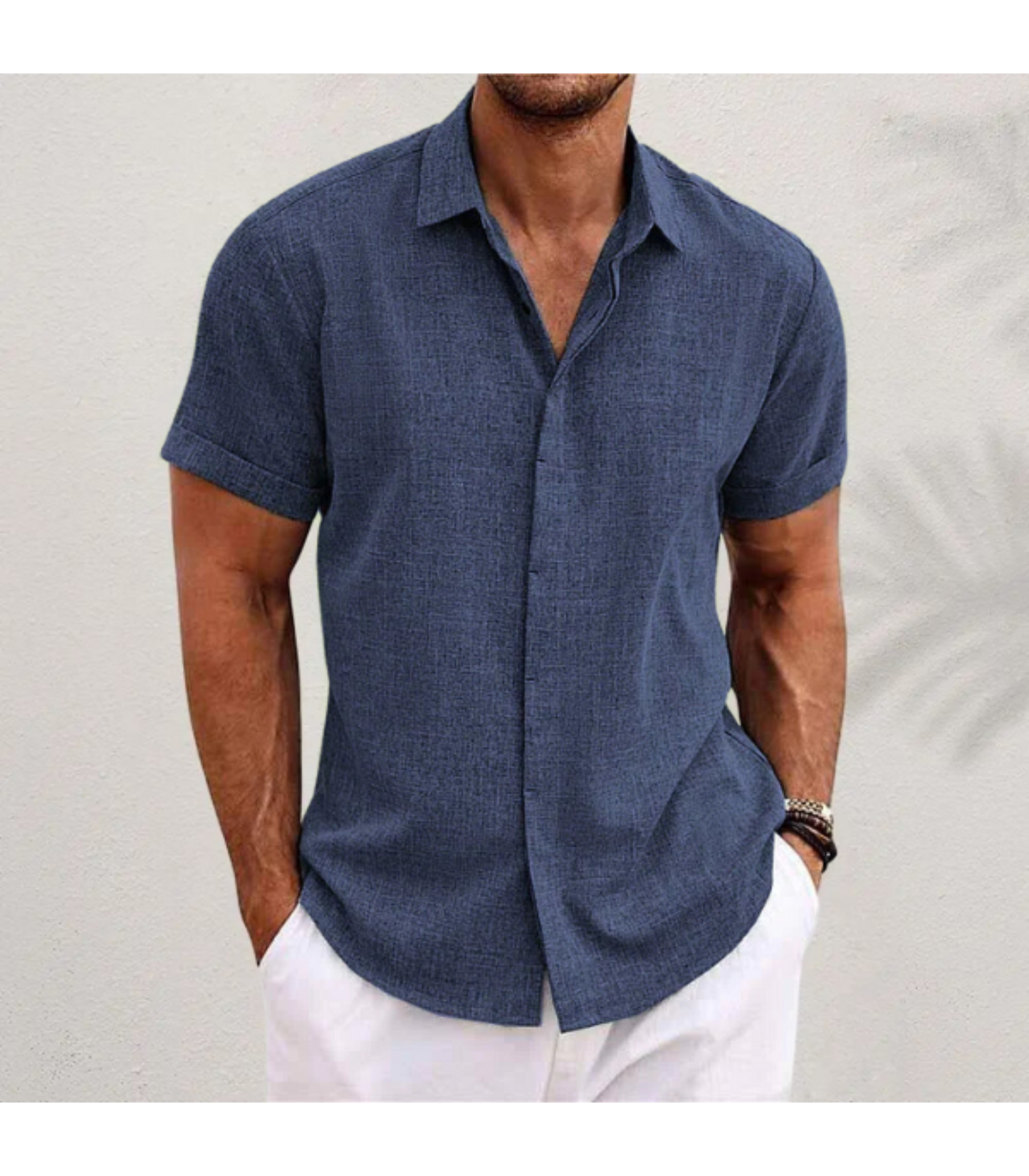 Mason – Stijlvolle Zomer Blouse voor Heren