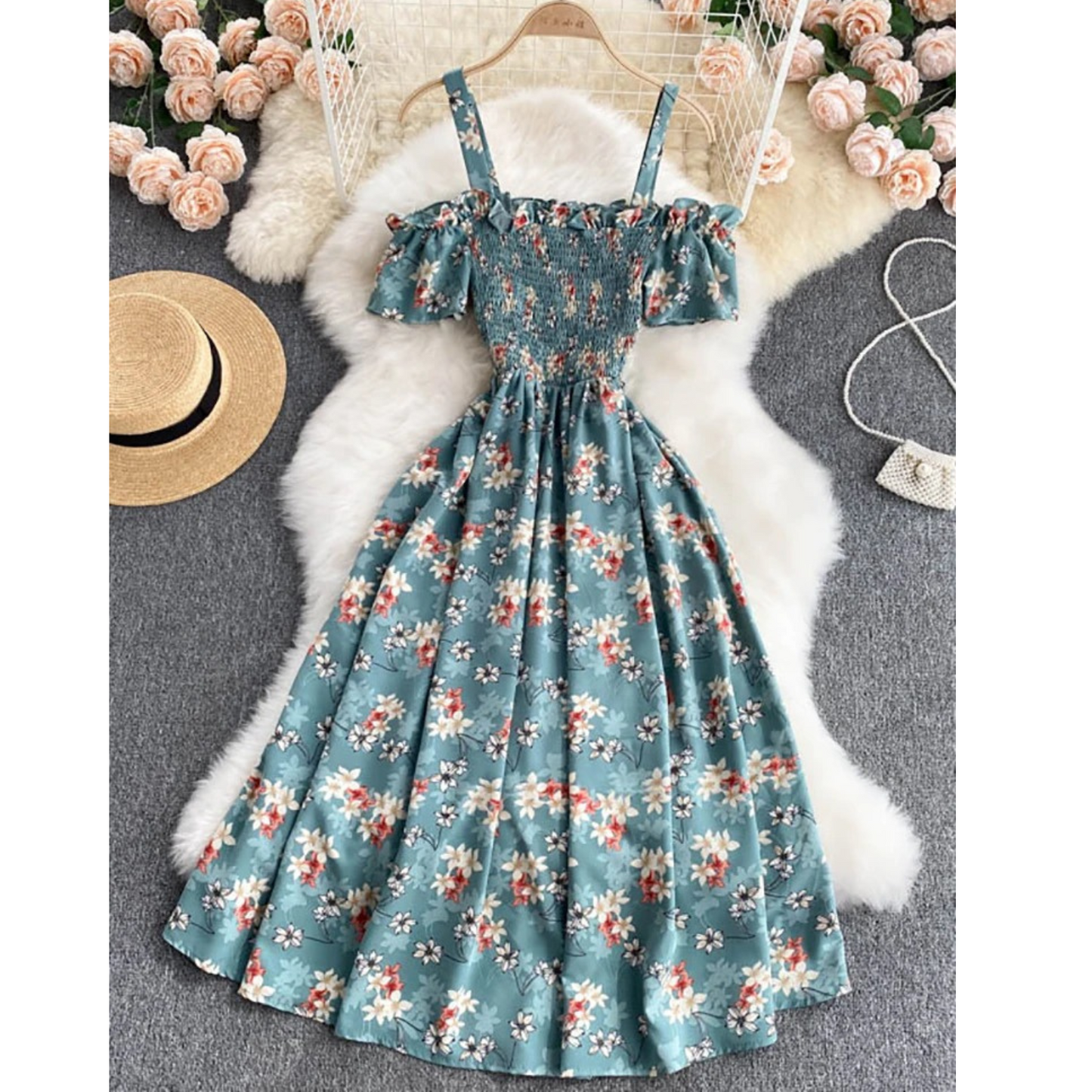 Rosaley - Zomerjurk met print