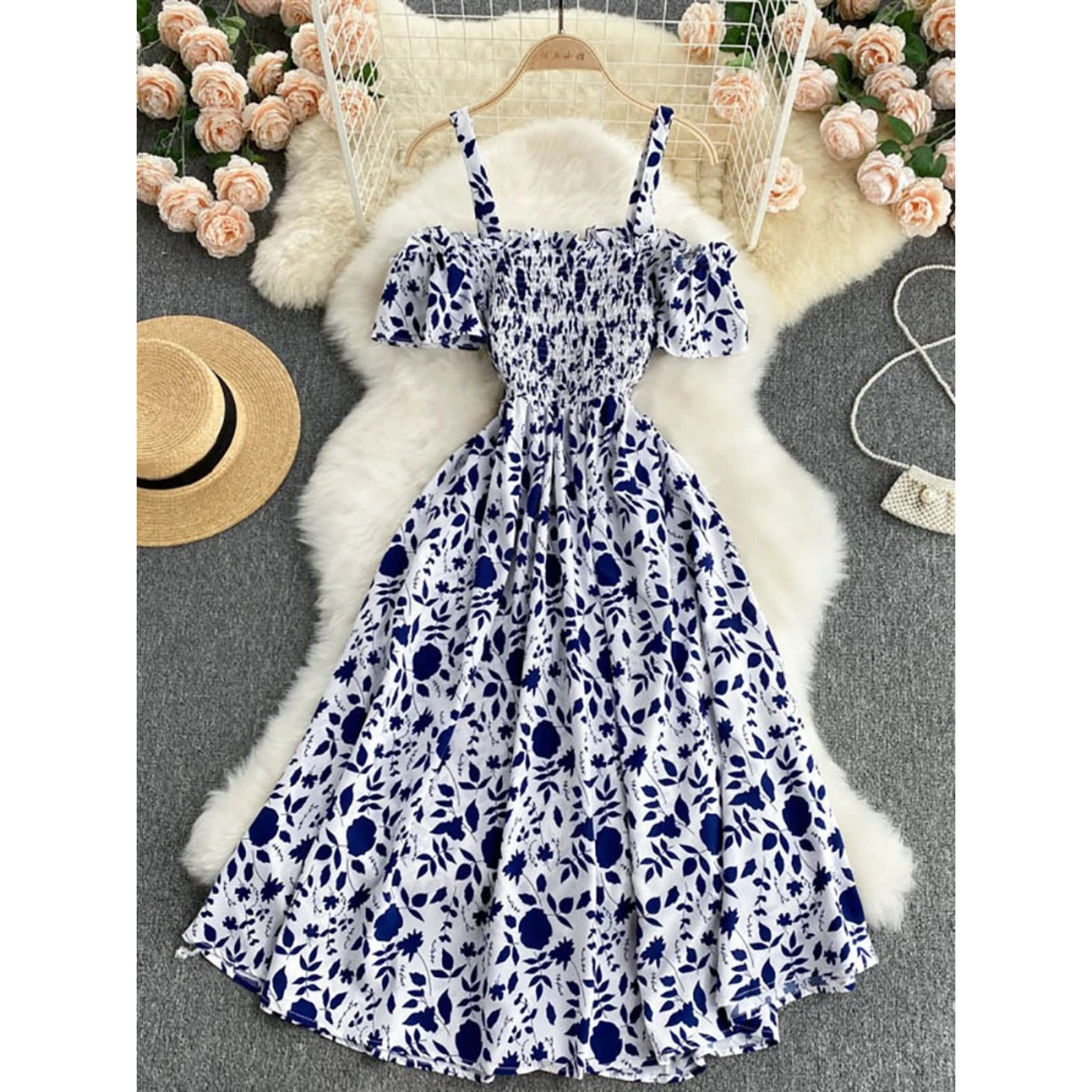 Rosaley - Zomerjurk met print