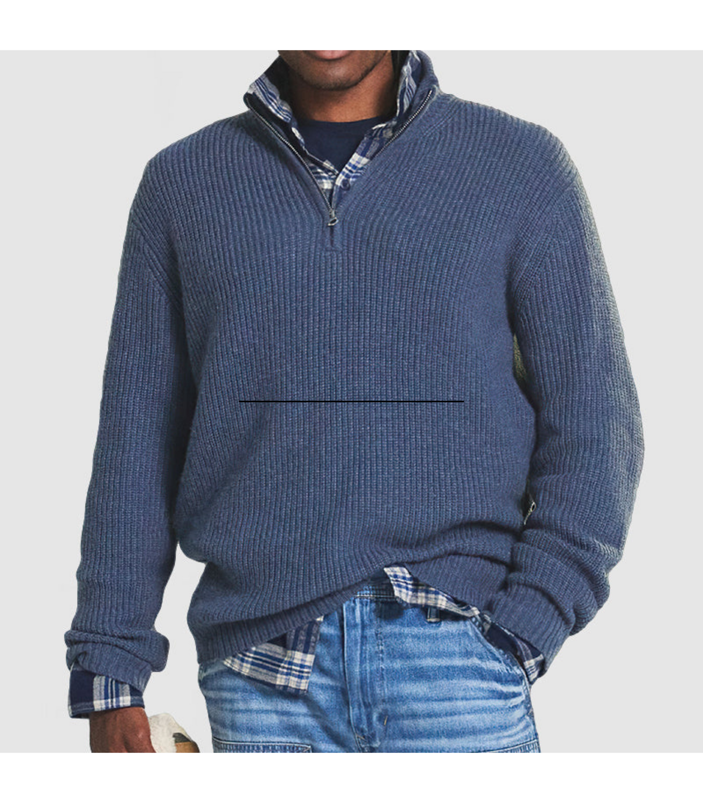 Lucas – Warm Half-Zip Sweater for Men