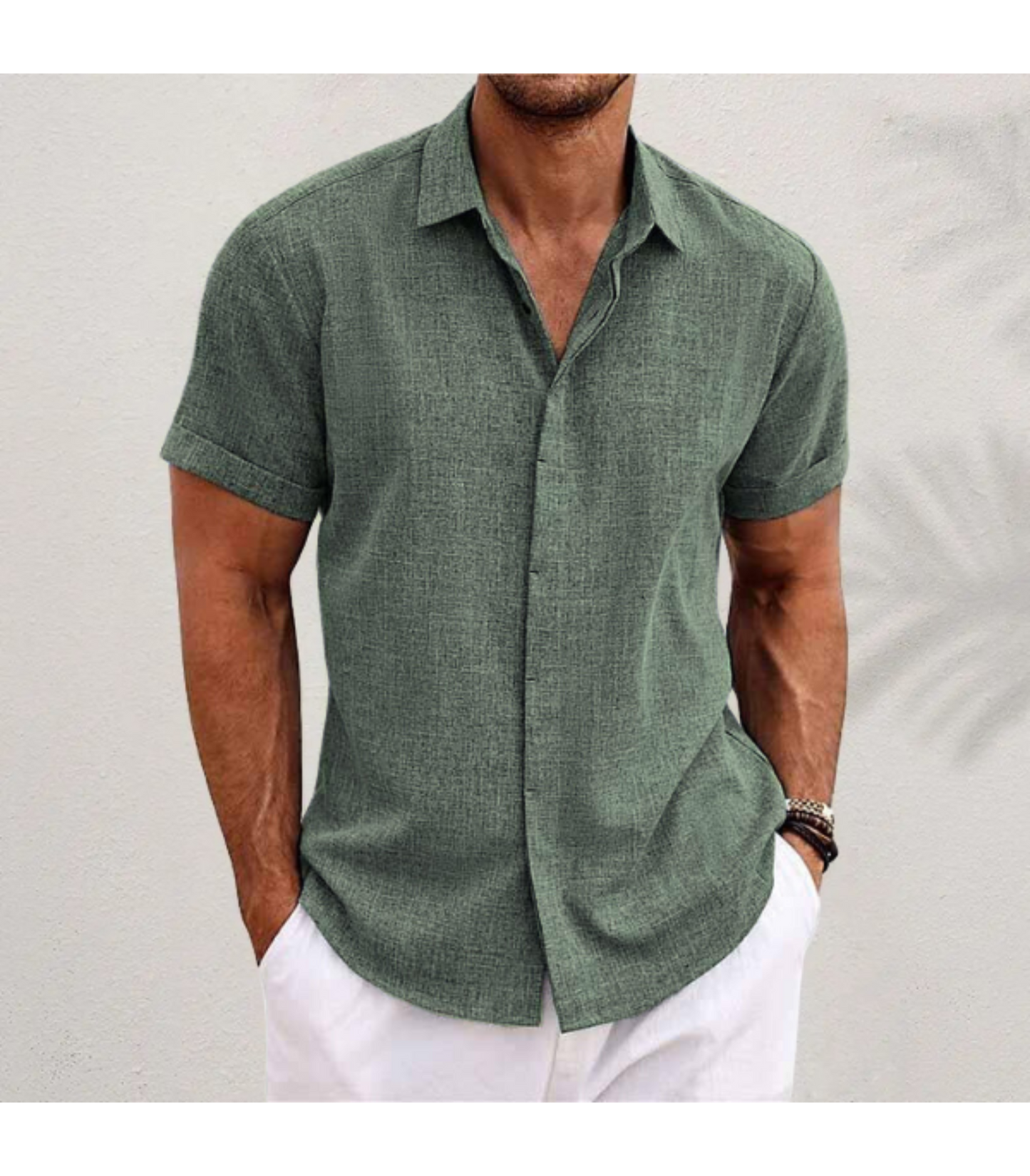 Mason – Stijlvolle Zomer Blouse voor Heren