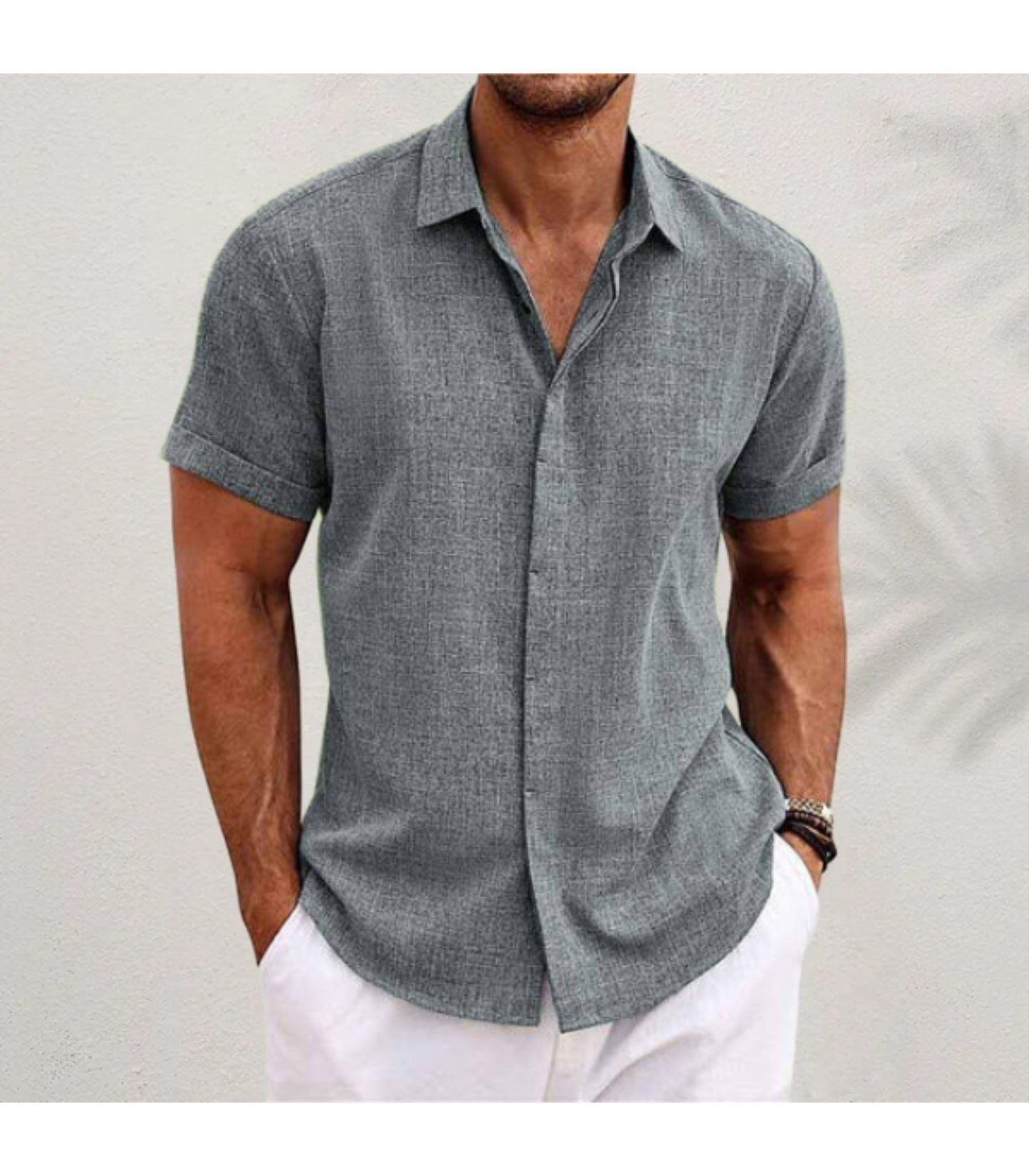 Mason – Stijlvolle Zomer Blouse voor Heren