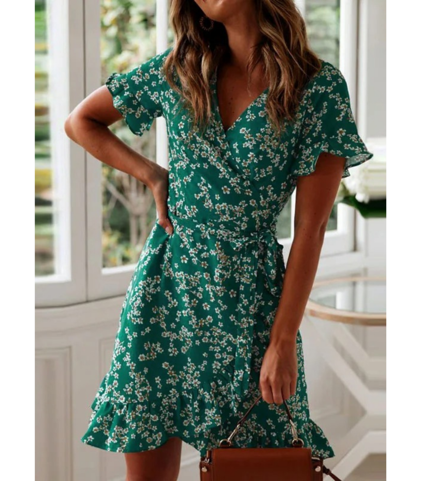Estelle - Summer dress with floral print