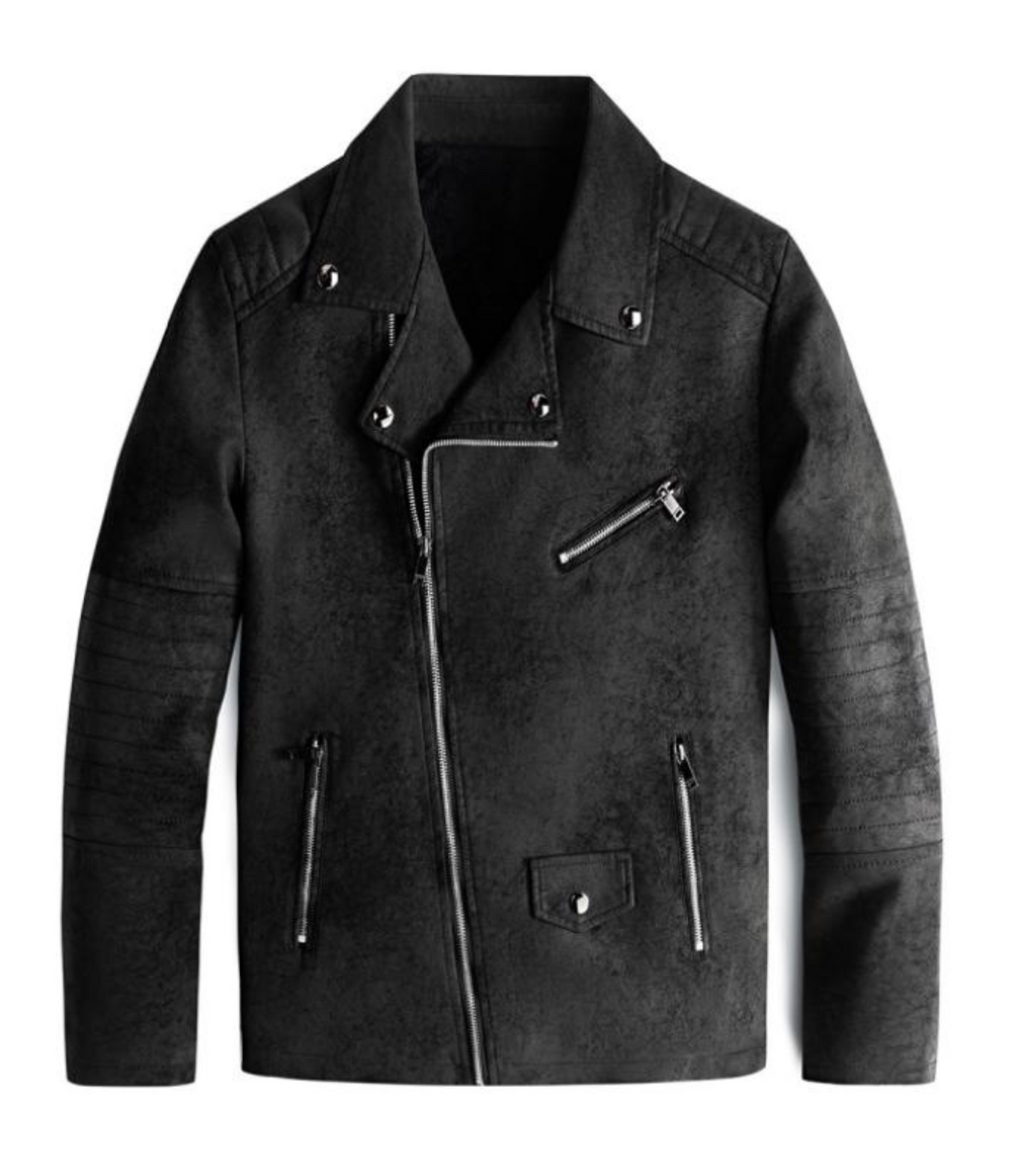 Stanley - retro leren look jas