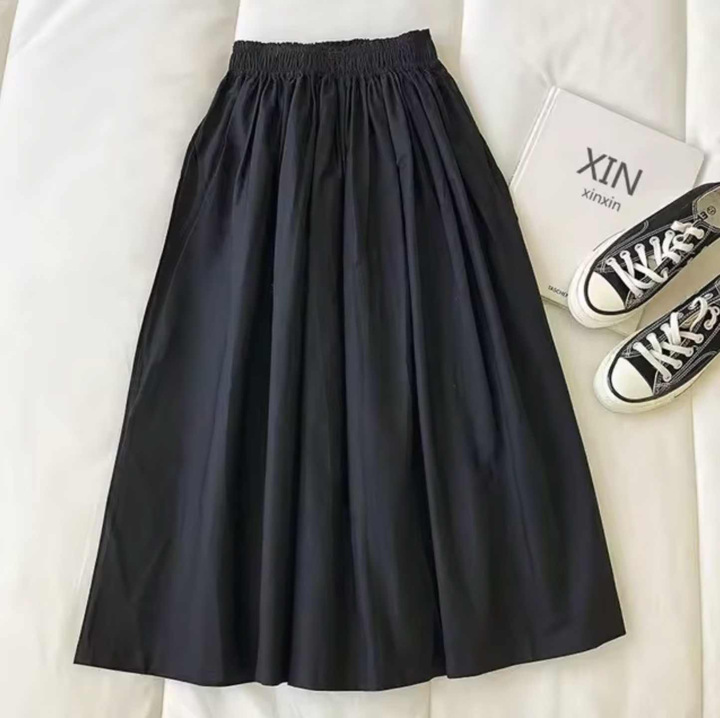 Nayra - Wijde Rok Met Hoge Taille
