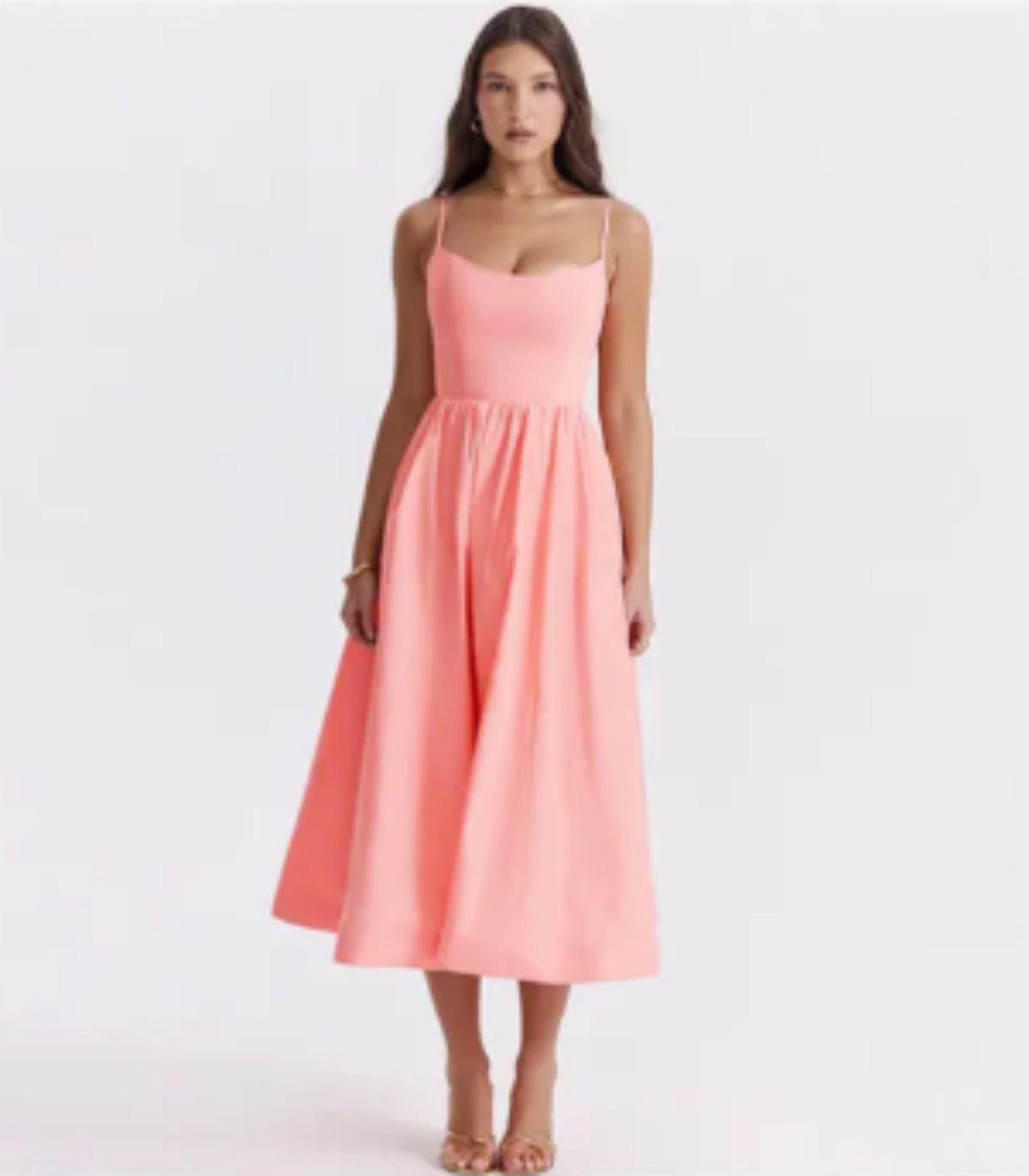 Cleo - lange jurk