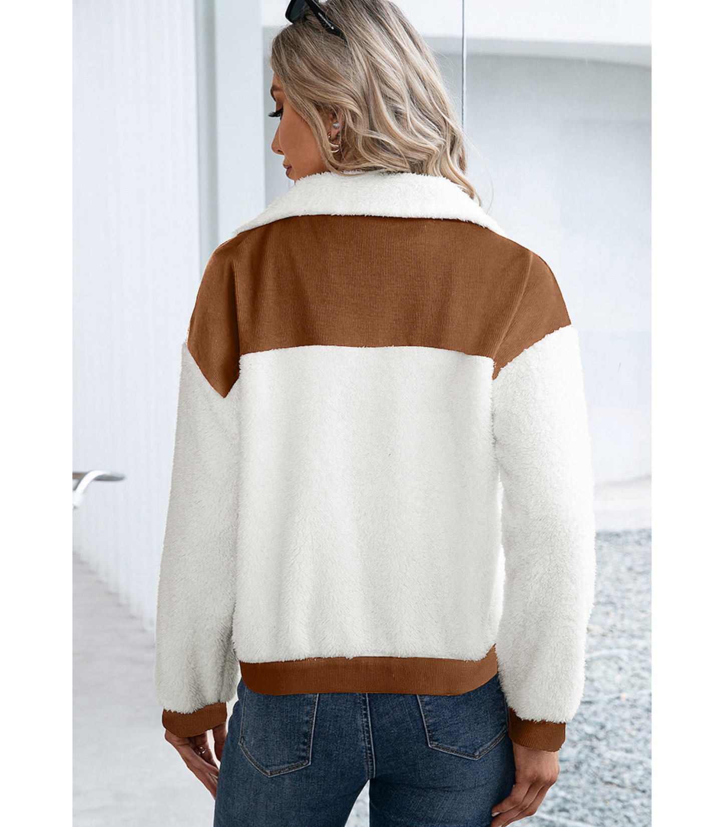 Henrieke - Vest met wollen stijl