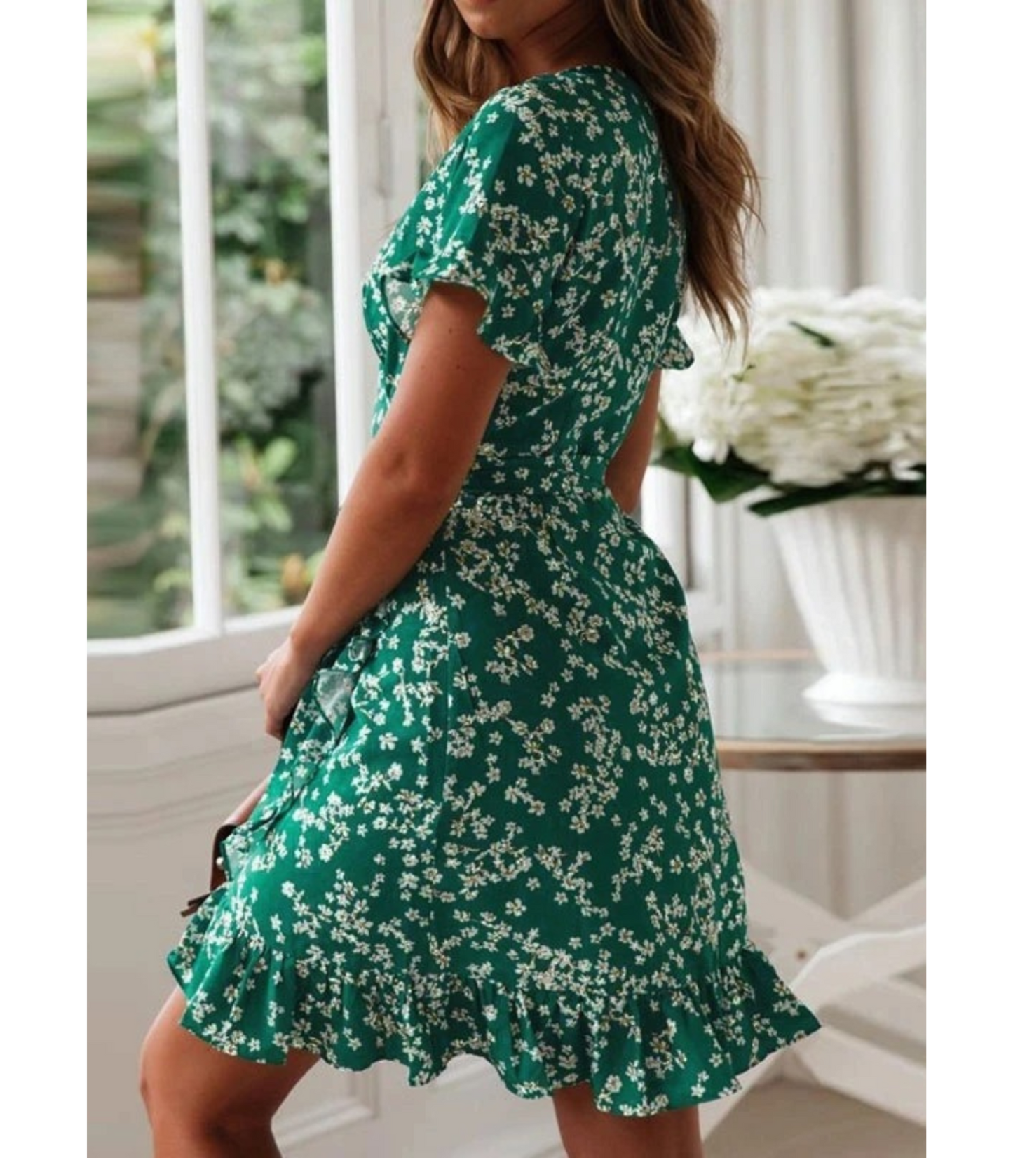Estelle - Summer dress with floral print