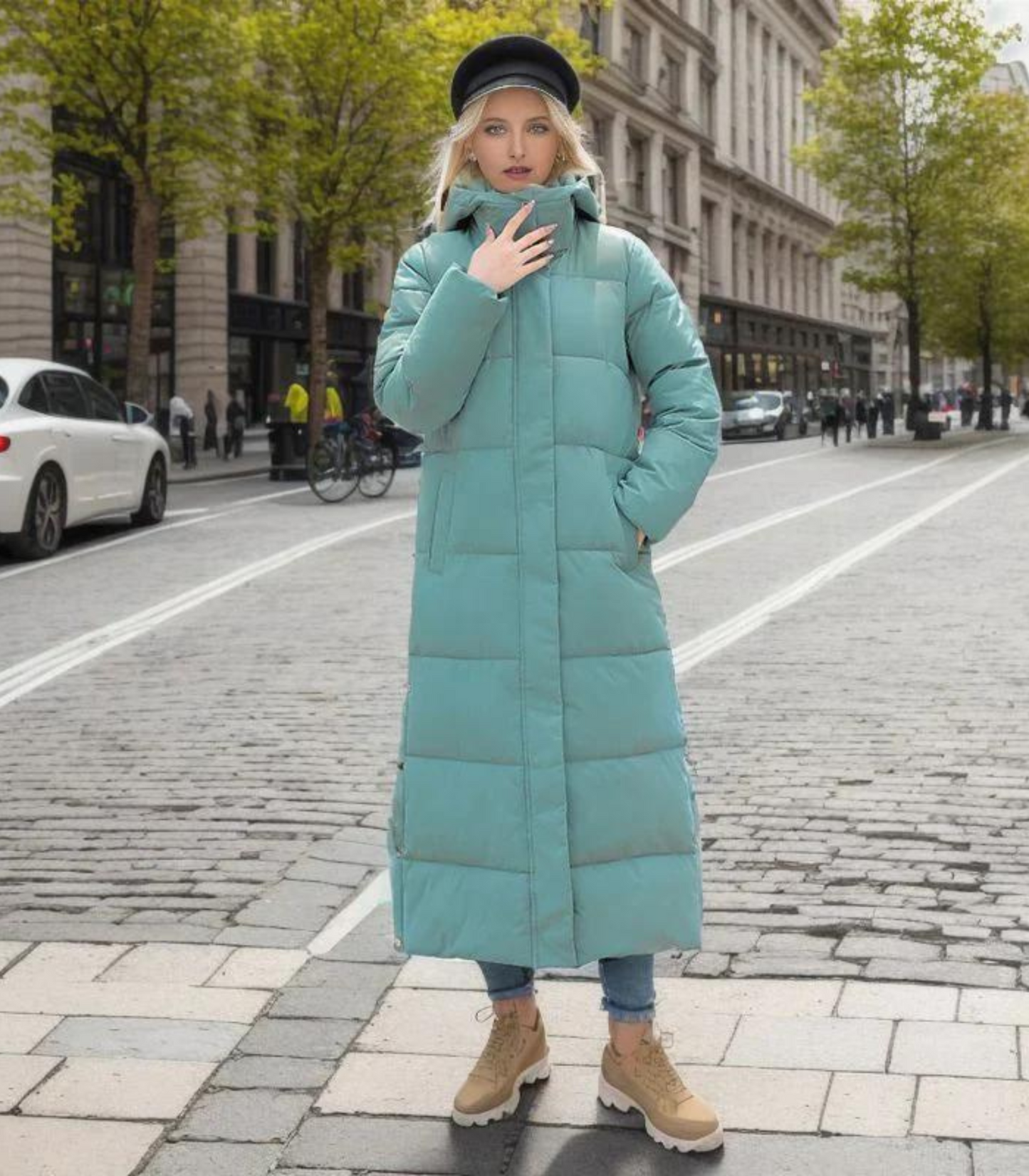 Debby - lange winterjas