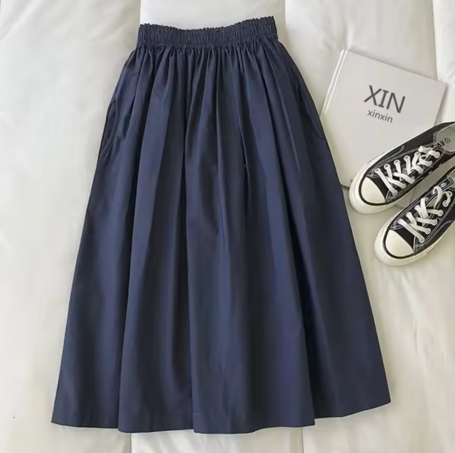 Nayra - Wijde Rok Met Hoge Taille