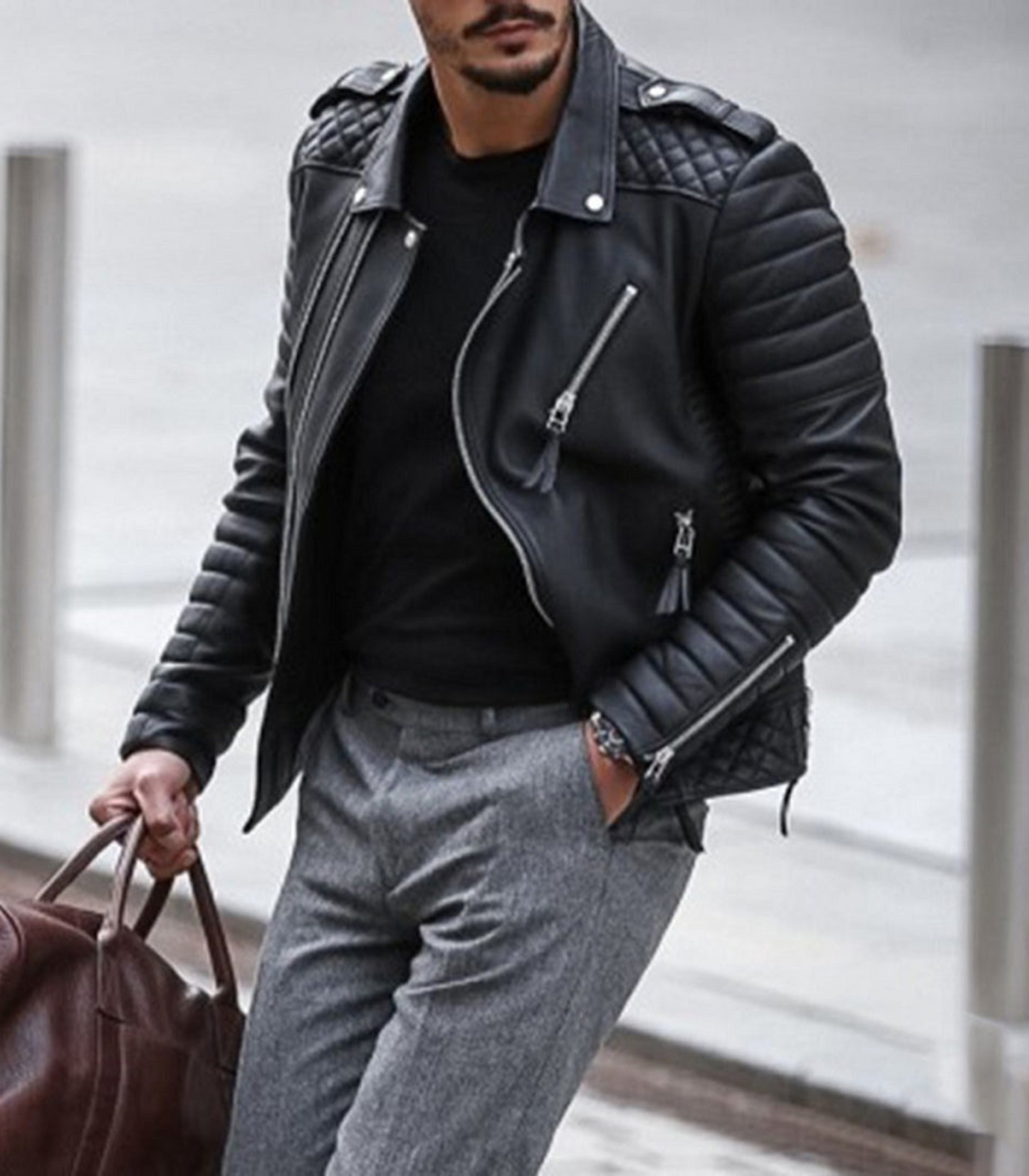 Savio - Leren jacket