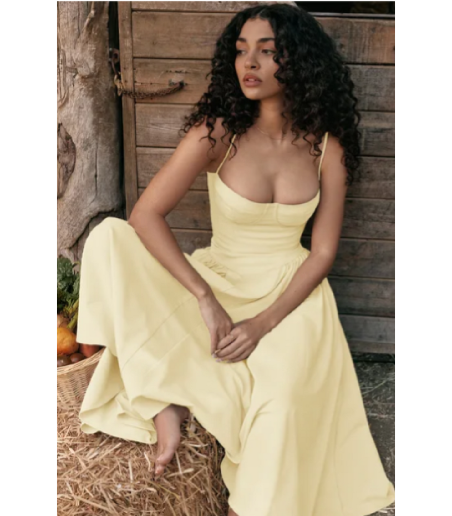 Cleo - lange jurk