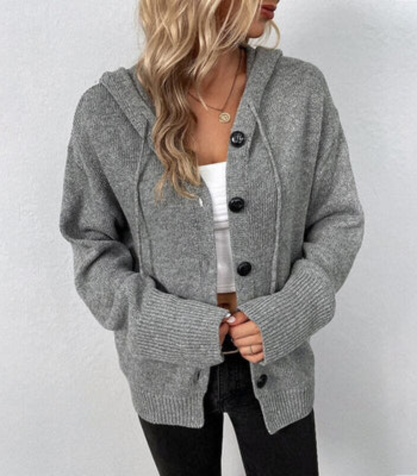 Florentine - Cardigan with button closure