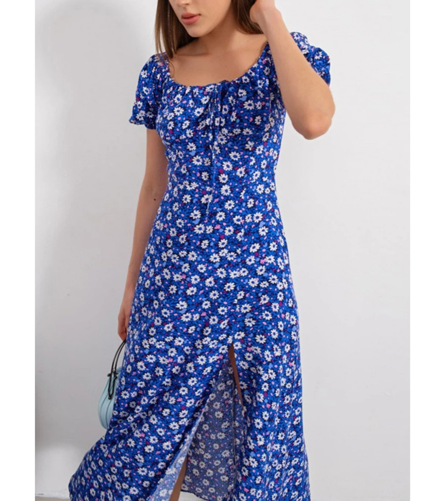 Venna - Zomerjurk met knopen
