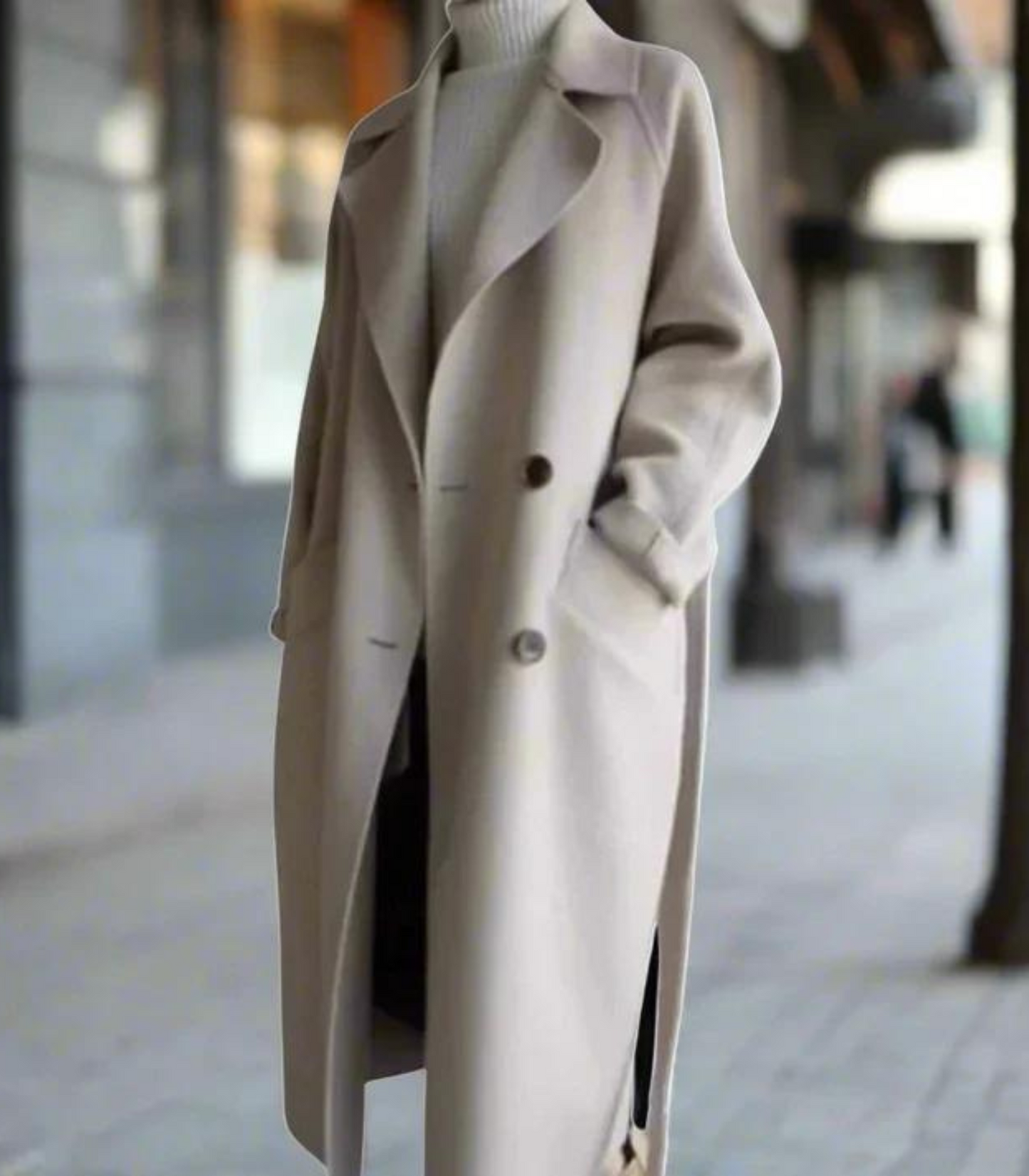 Maria - classic long coat