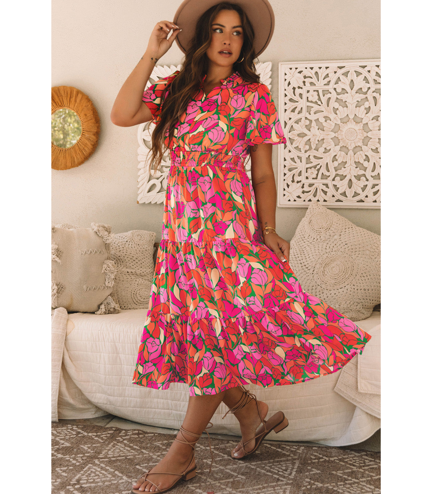 Flora Belle - Jurk met Bloemenprint