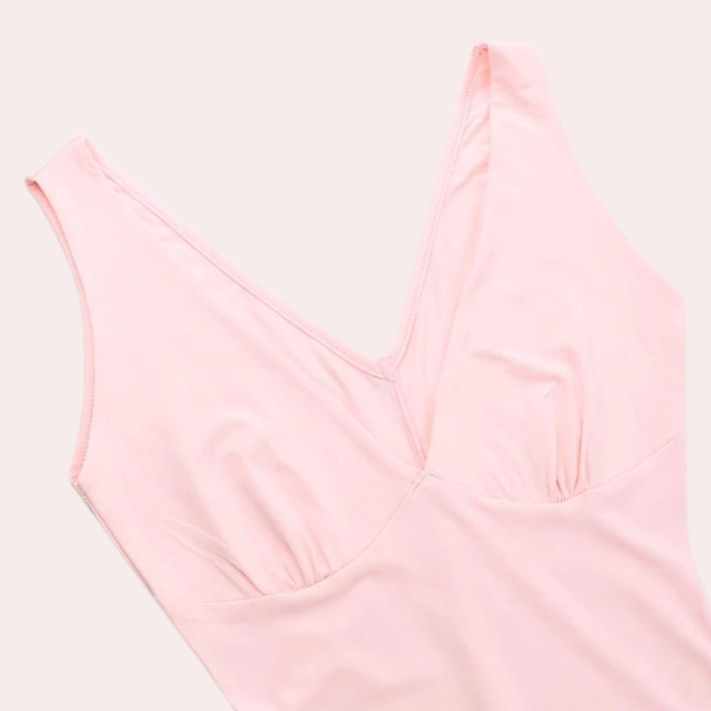Adeline - Zomerse Jurk met V-hals voor dames
