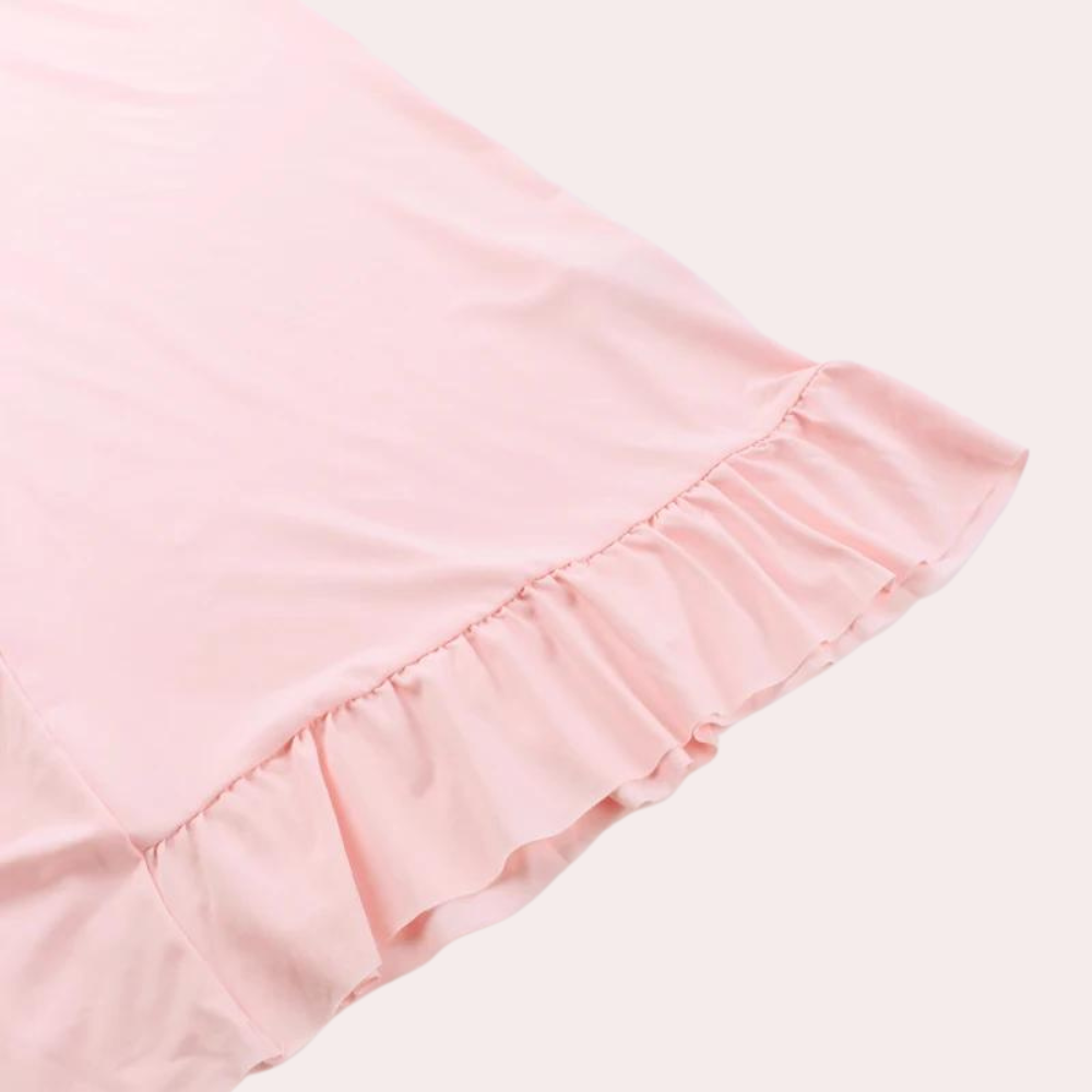 Adeline - Zomerse Jurk met V-hals voor dames