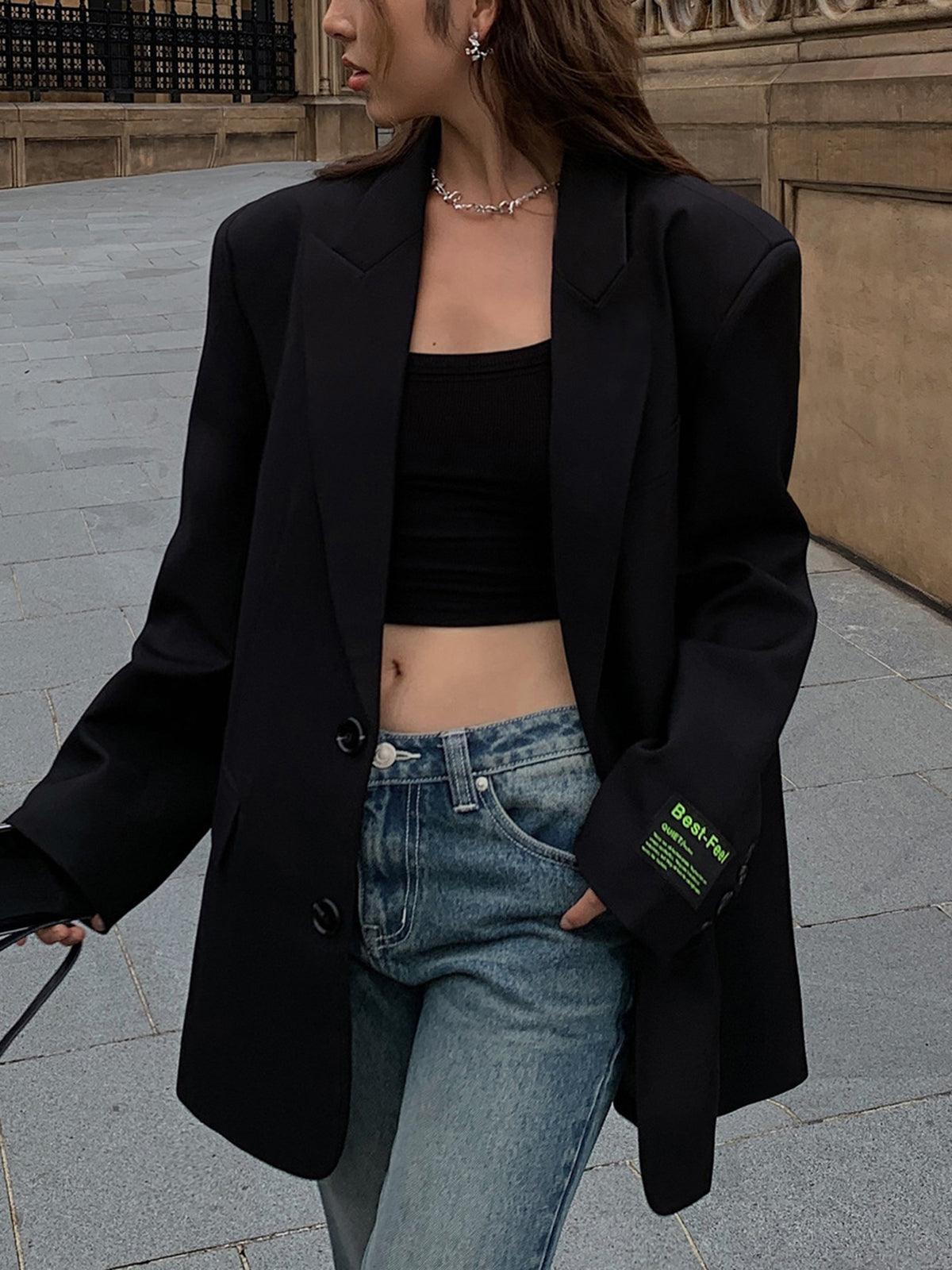 Aliyana - Oversized Classic Blazer