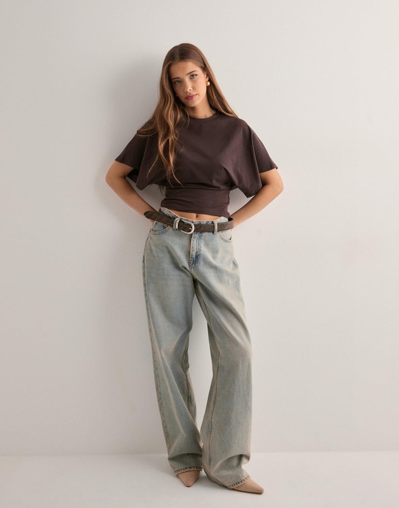 Aylinn – Trendy T-shirt met Wijde Mouwen