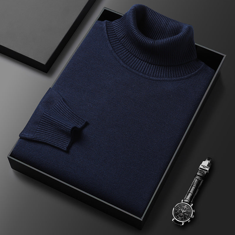 Caelum - Luxury Cashmere Turtleneck Sweater for Men