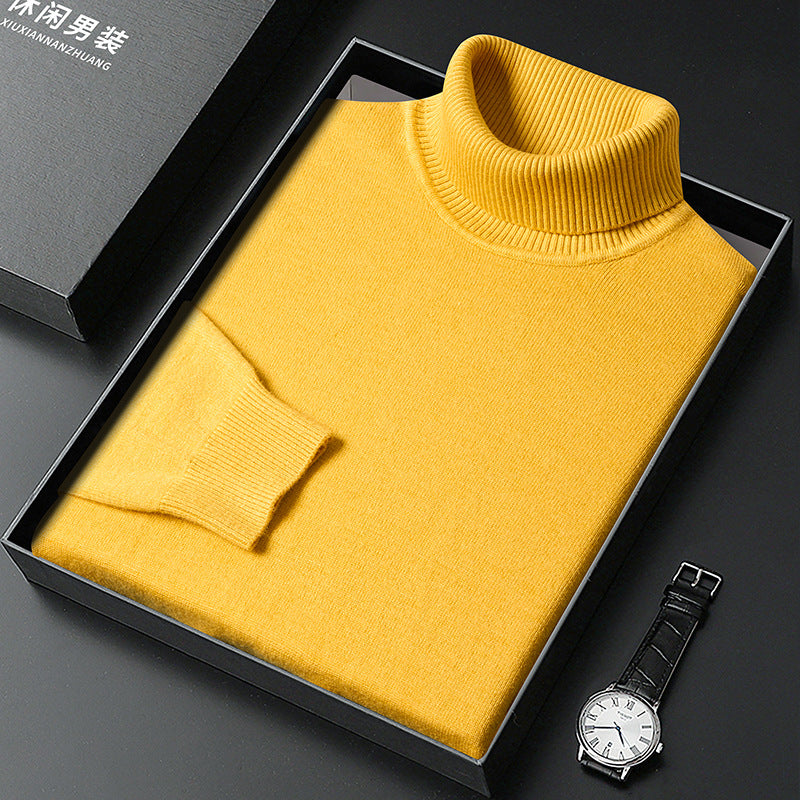 Caelum - Luxury Cashmere Turtleneck Sweater for Men