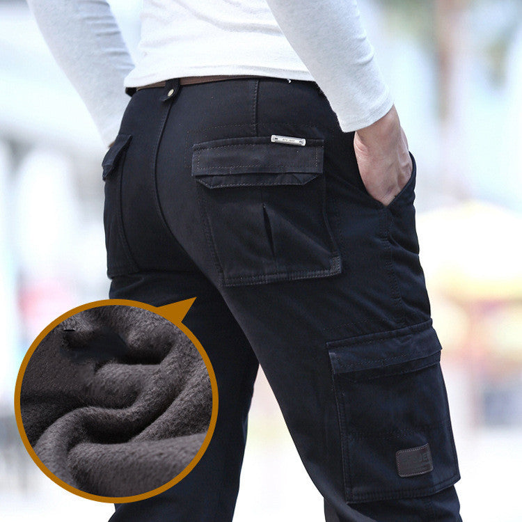 Carl - Gevoerde warme winter broek heren