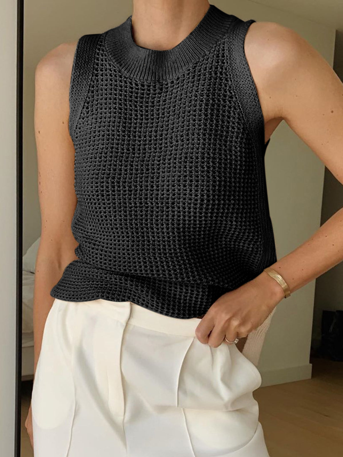 Cherise - Knitted Tank Top