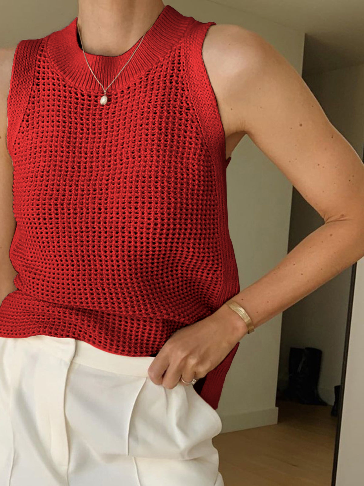 Cherise - Knitted Tank Top