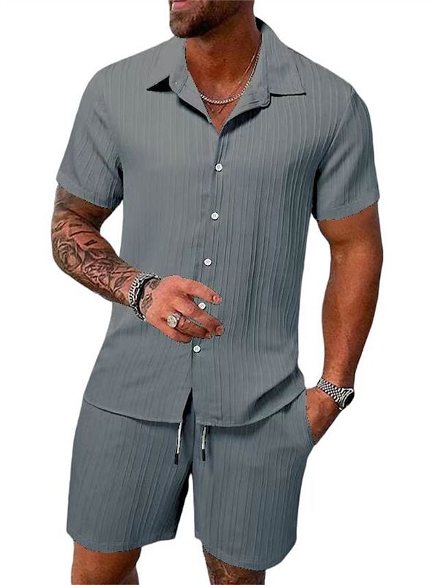 Dai - Bijpassende herenshirtset voor de zomer