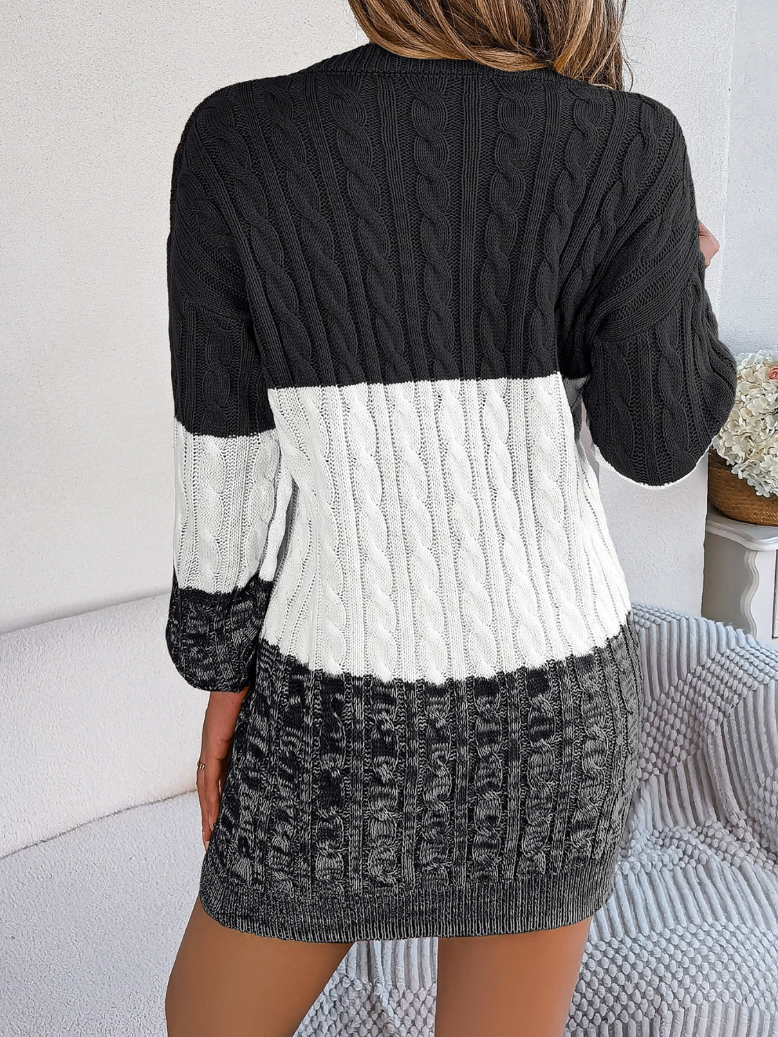 Deena - Dames sweater jurk