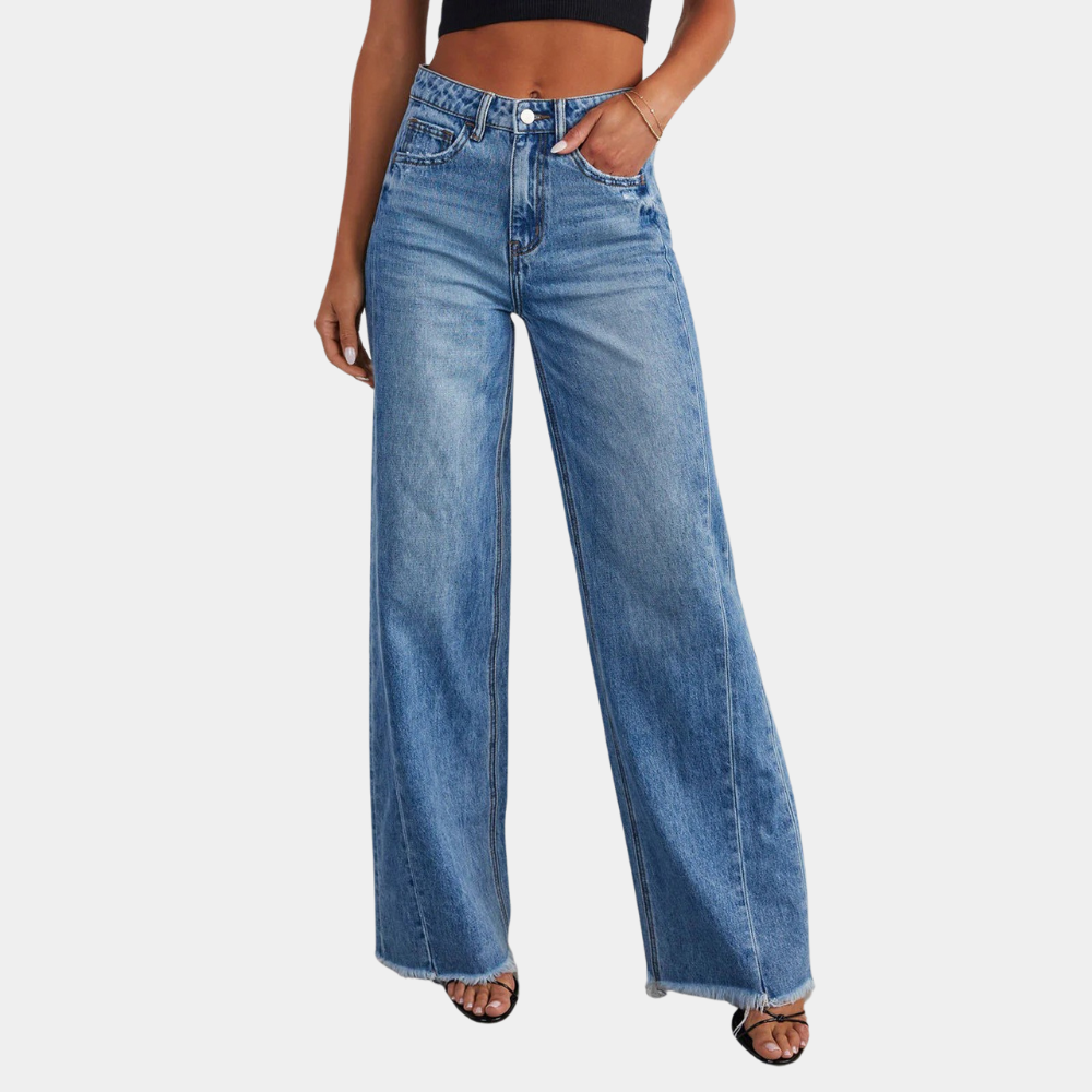 Elara - Hoge Taille Dames Jeans