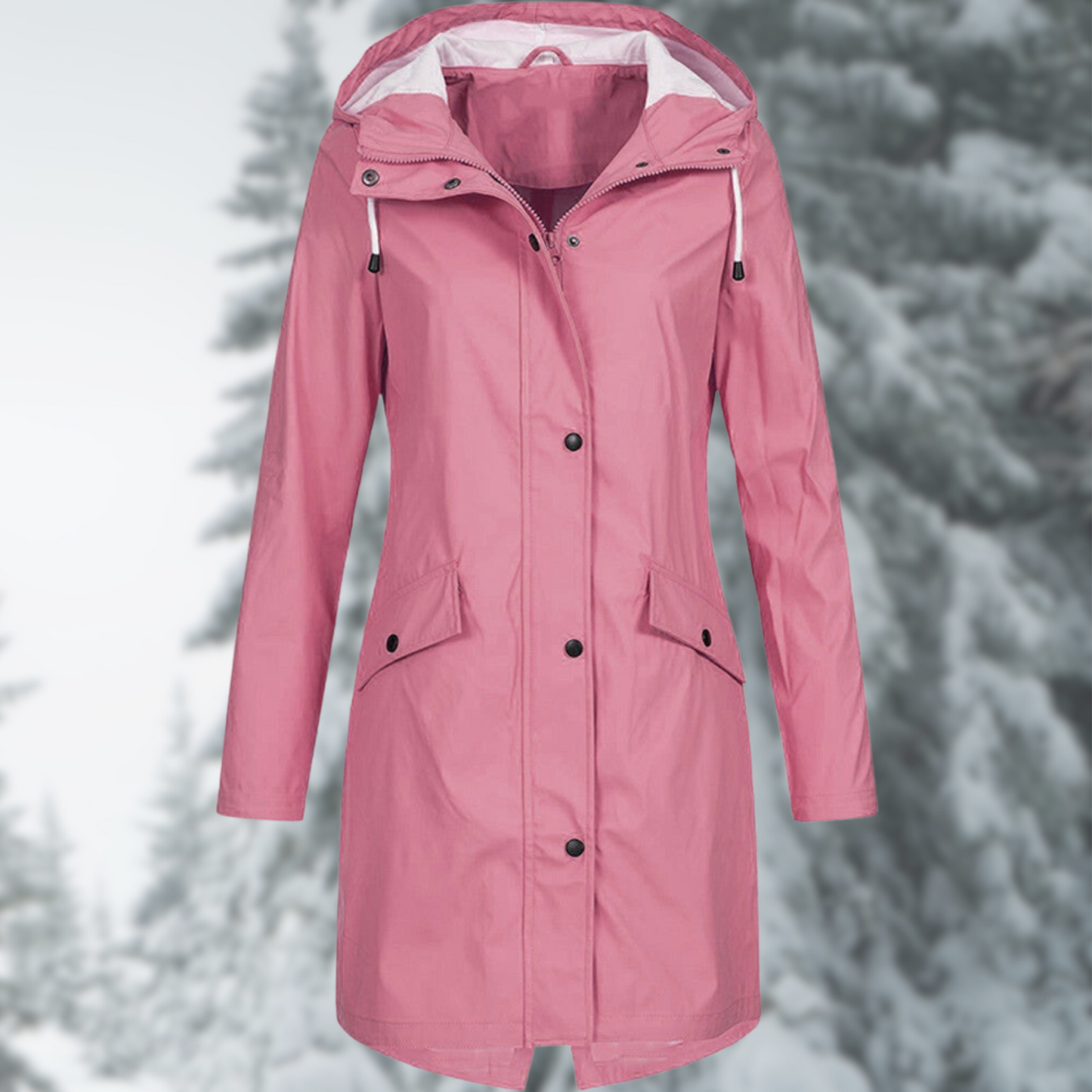 Elara – Stijlvolle en functionele regenjas voor dames