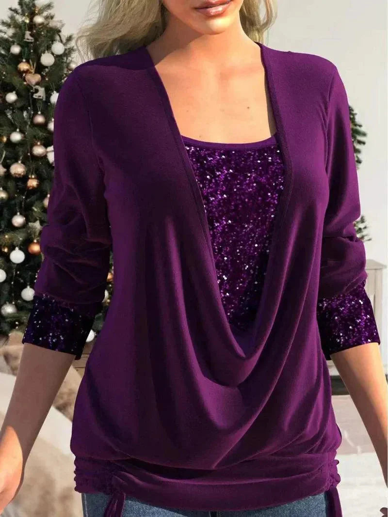 Elifnaz - Glinsterende shirt
