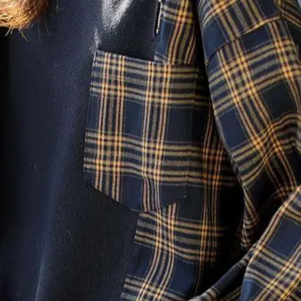 Everly - Sophisticated Checked Sweater for Women