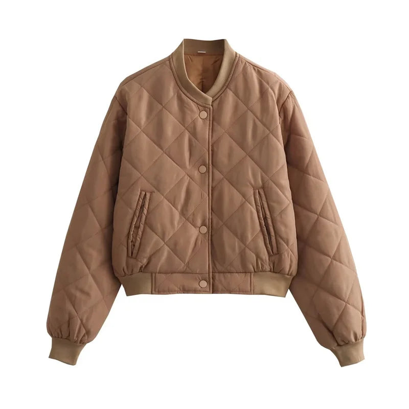 Hadia - Casual Warm Bomber Jacket
