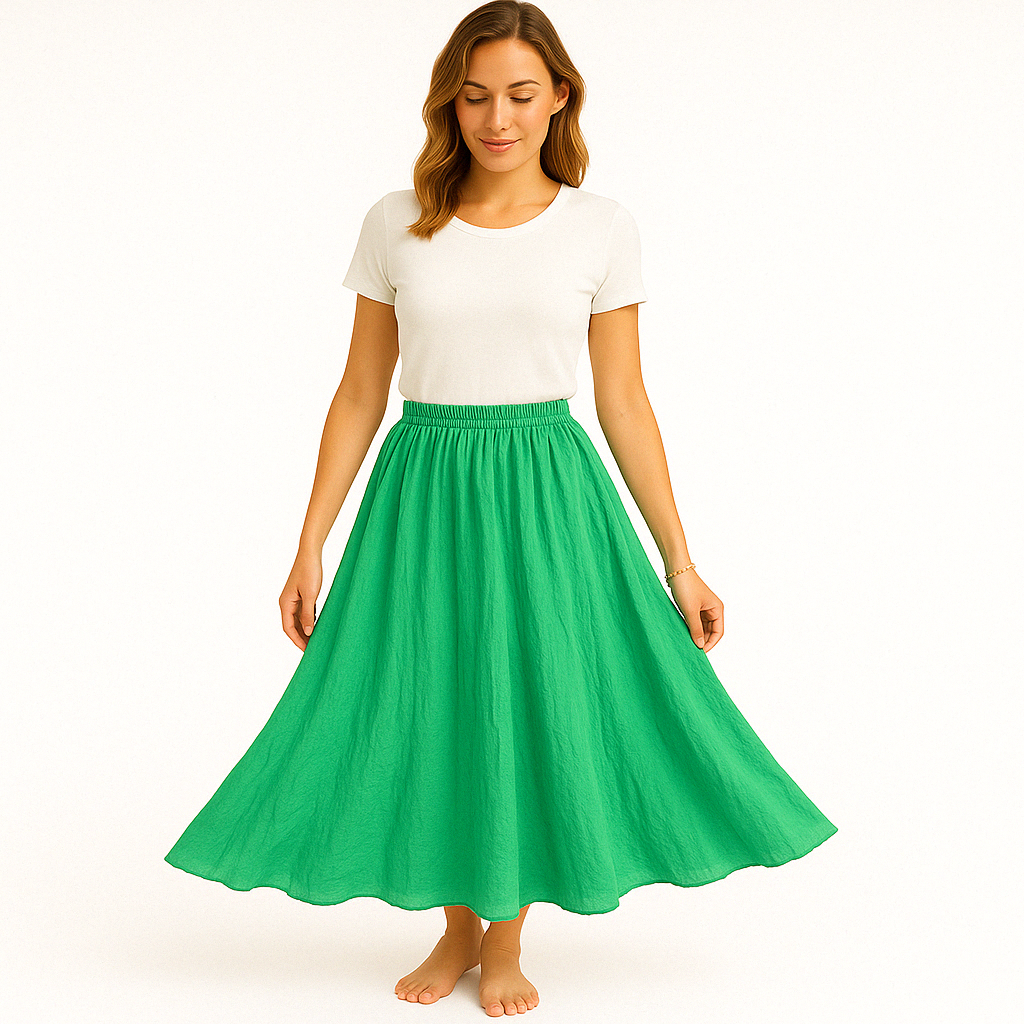 Jinte - Luchtige Maxi Rok voor Dames