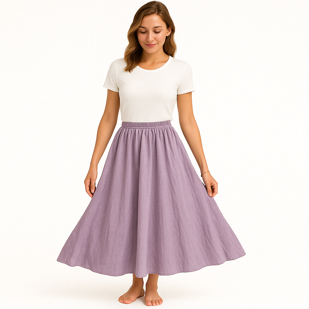 Jinte - Luchtige Maxi Rok voor Dames