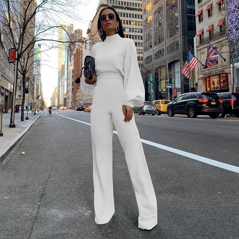 Jolinthe - Elegante Lange Mouwen Jumpsuit voor Dames