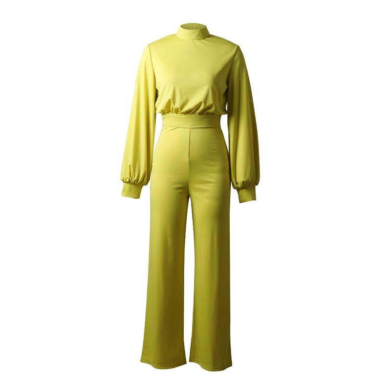 Jolinthe - Elegante Lange Mouwen Jumpsuit voor Dames