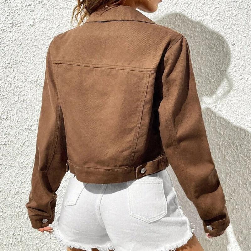 Kaivora - Cropped Spijkerjack voor Dames