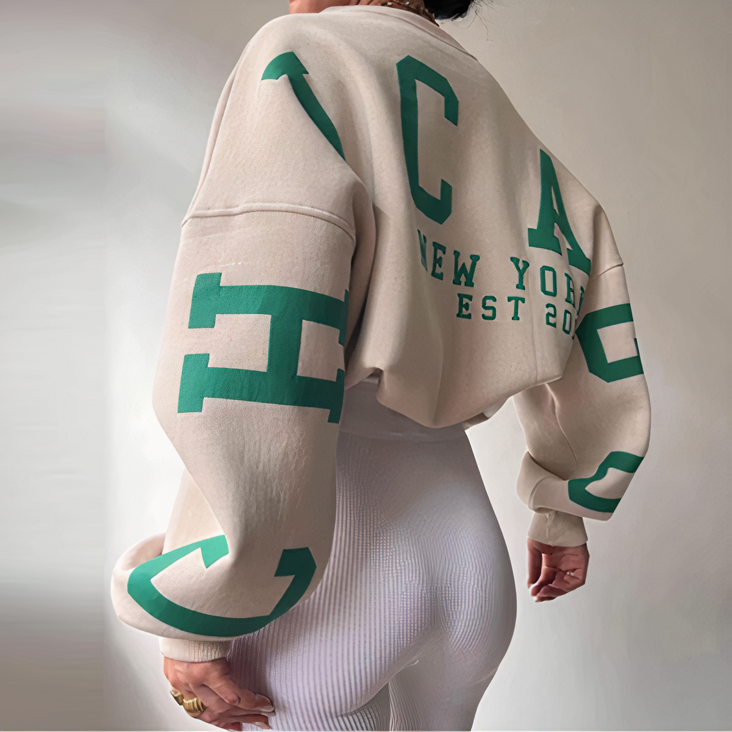 Katy - oversized wintertrui