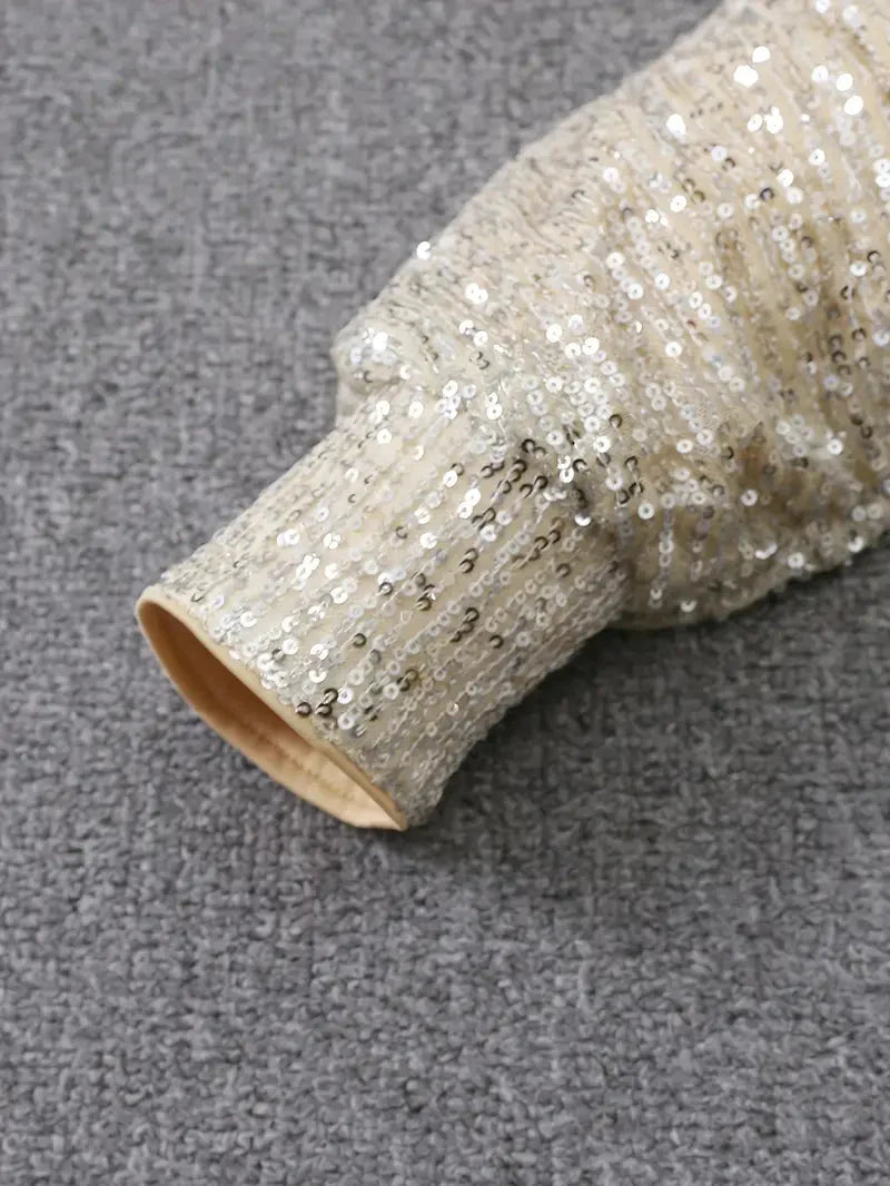 Kyla - Sleeveless Cocktail Dress with Sequins