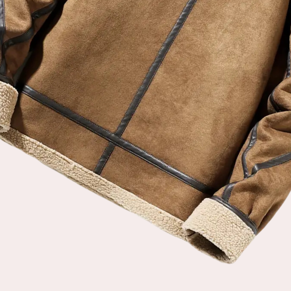 Leandro - Klassieke herenjas met een luxe uitstraling