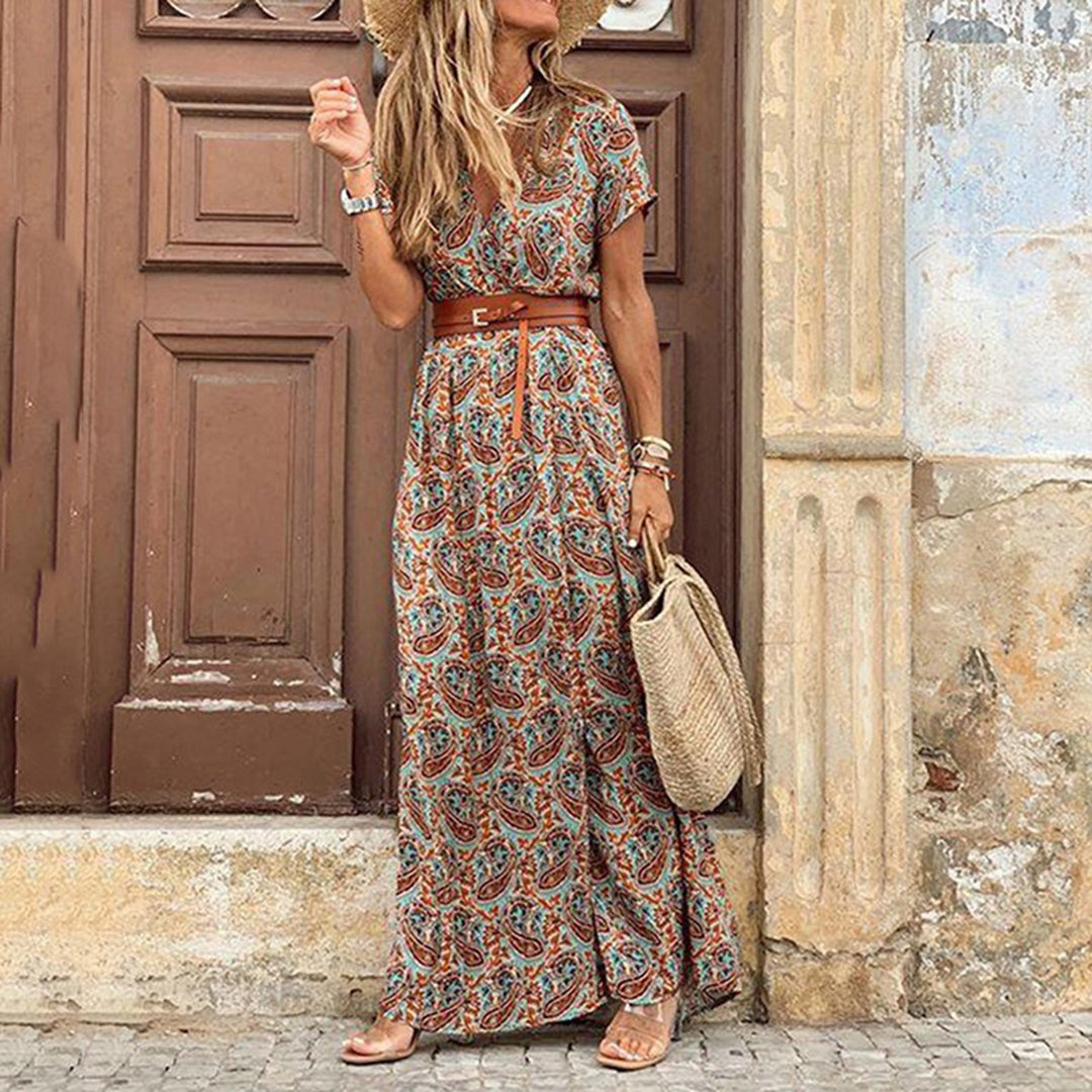 Linna - Stijlvolle en elegante boho jurk