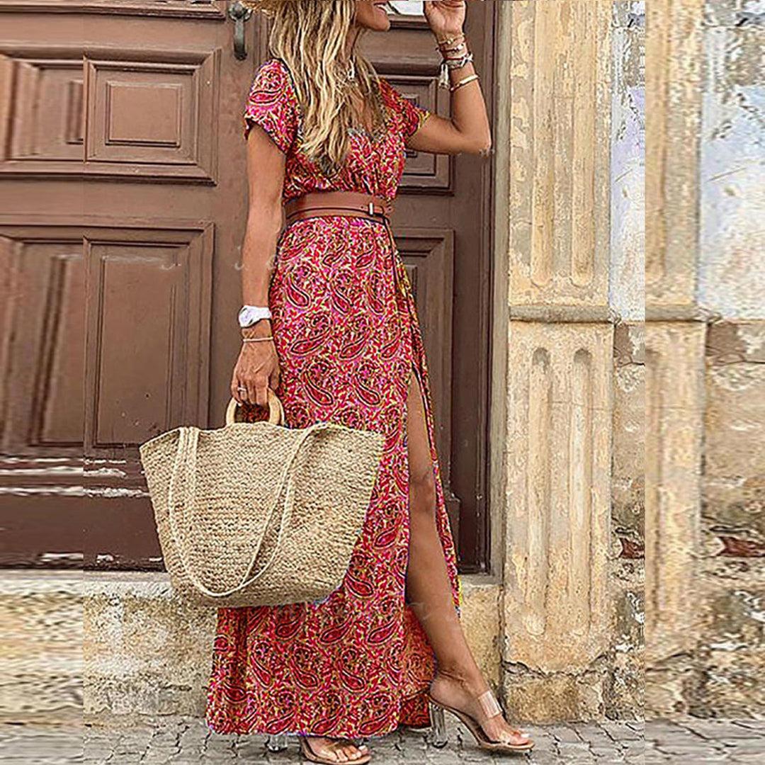 Linna - Stijlvolle en elegante boho jurk