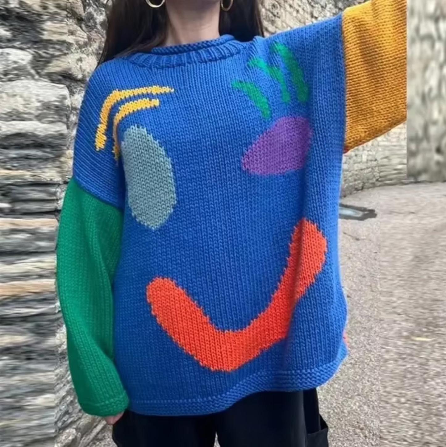 Liora - Comfortabele oversized trui voor dames