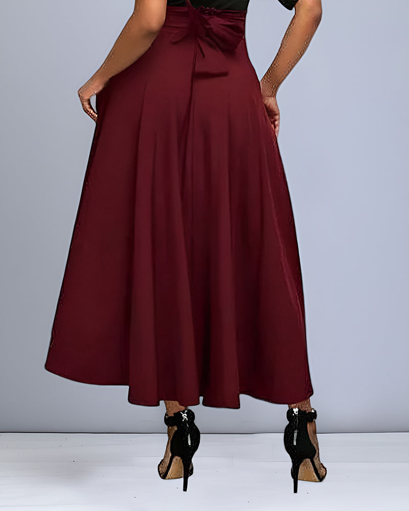 Lolita - Lange Rok met Strik